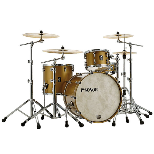 Sonor SQ1 20"/12"/14" SGM Satin Gold Metallic Schlagzeug