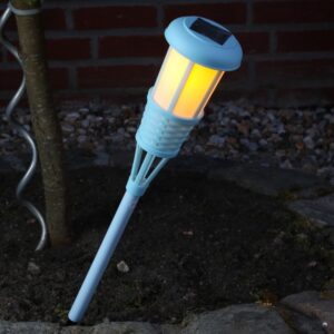 LED Solar Fackel FLAME - Gartenfackel - simulierter Flammeneffekt -...