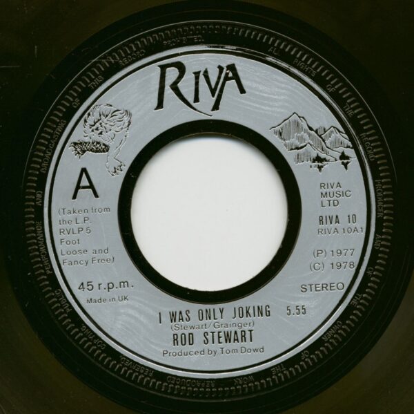 Rod Stewart - I Was Only Joking - Hot Legs (7inch