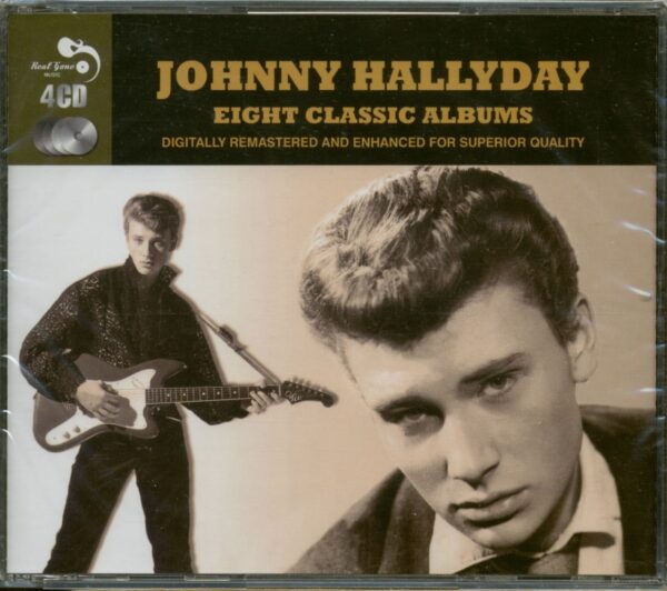 Johnny Hallyday - Eight Classic Albums (4-CD)