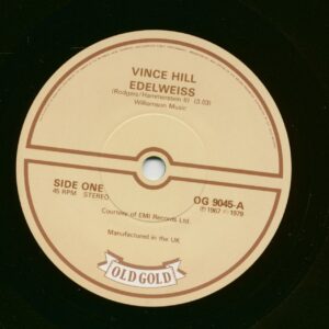 Vince Hill - Edelweiss - Roses Of Picardy (7inch