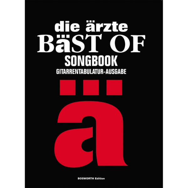 Bosworth Die Ärzte - Bäst of Notenbuch