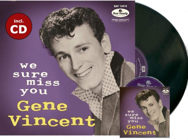 Gene Vincent - We Sure Miss You - Commemorative Album (LP