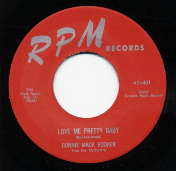 Connie Mack Booker & George 'Mr.Blues' Jackson - Love Me Pretty Baby - Hold Me (7inch