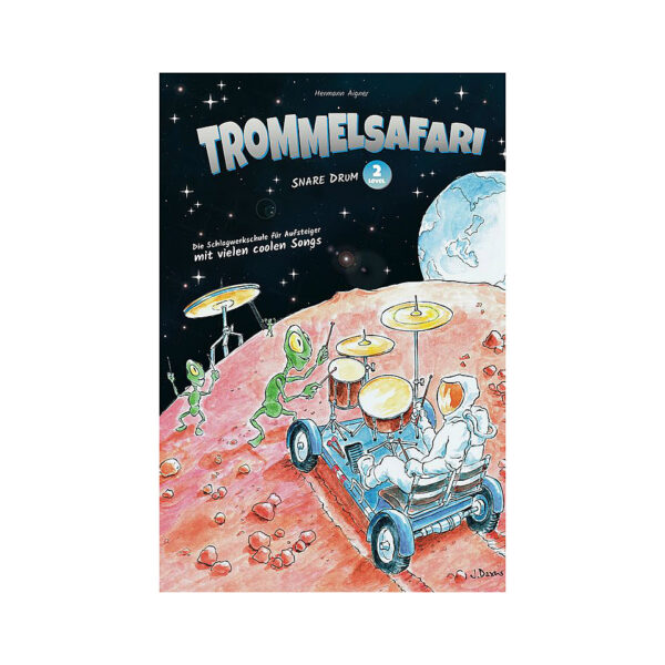 Trommelsafari Trommelsafari Snare Drum Level 2 Lehrbuch