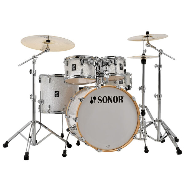 Sonor AQ2 22" White Pearl Stage Drumset Schlagzeug