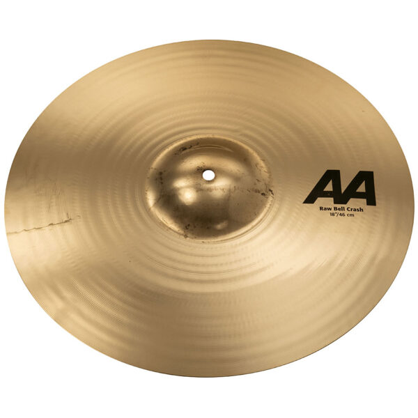 Sabian AA 18" Brilliant Raw Bell Crash Crash-Becken