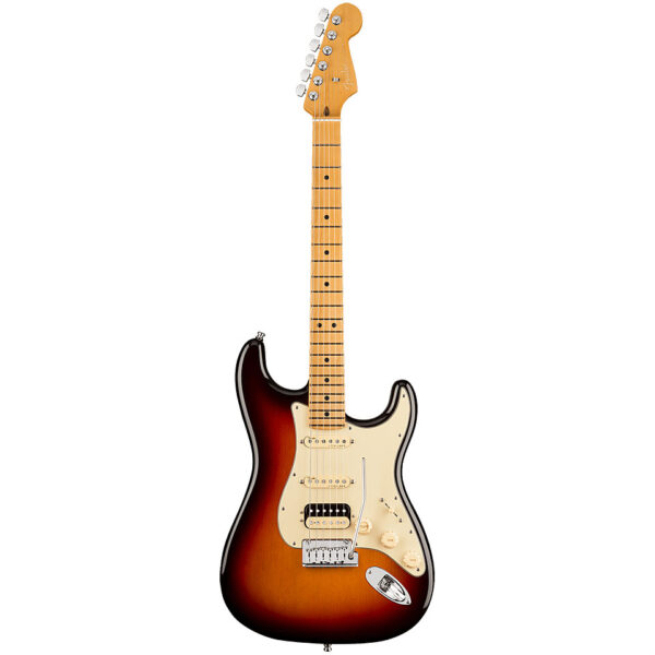 Fender American Ultra Strat HSS MN Ultraburst E-Gitarre