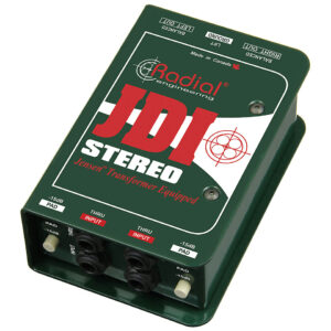 Radial JDI stereo DI-Box