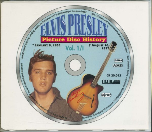 Elvis Presley - Picture Disc History Vol.1 (2-CD)