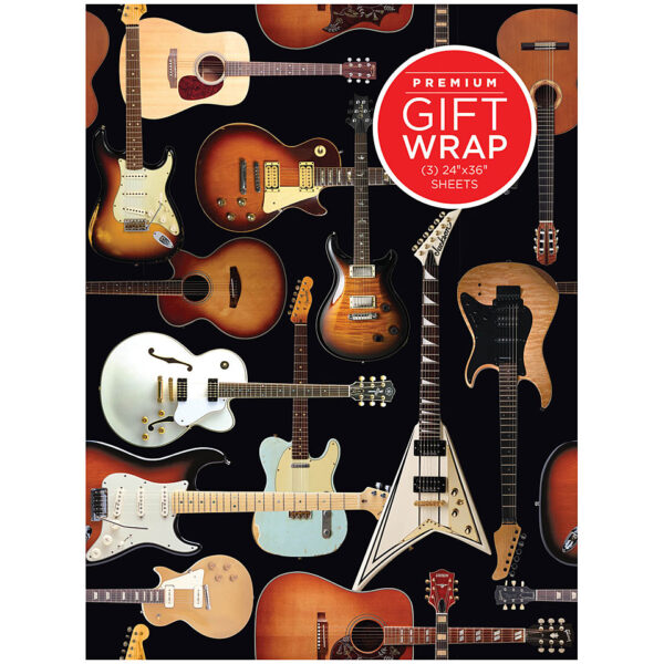 Hal Leonard Gift Wrap - Guitar Collage Design Geschenkartikel