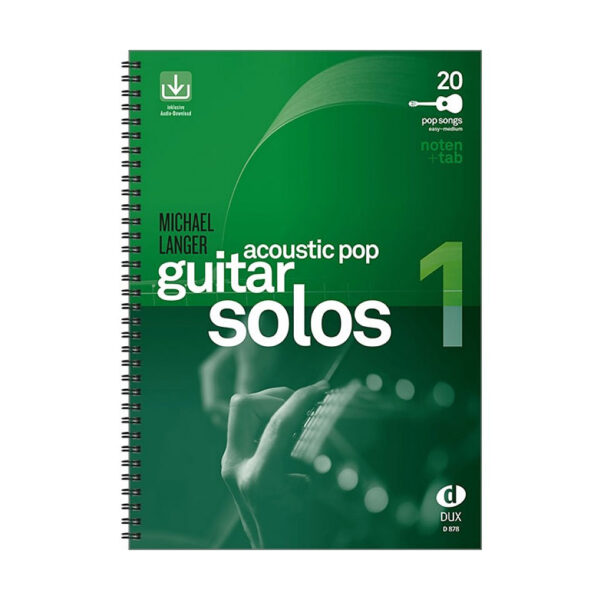 Dux Acoustic Pop Guitar Solos 1 Notenbuch