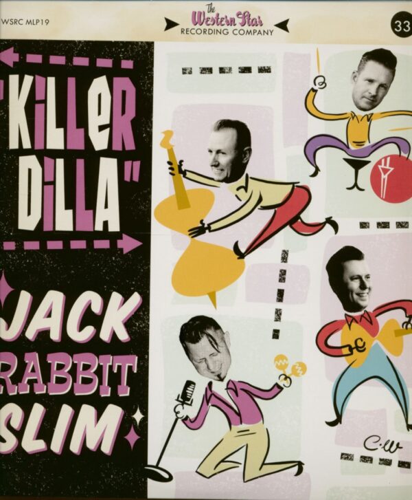 Jack Rabbit Slim - Killer Dilla (LP