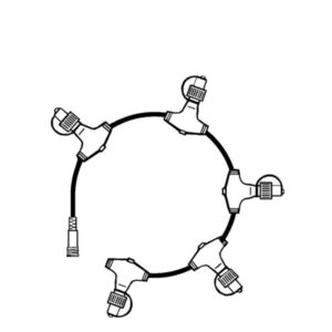 System 24 | Verteiler | koppelbar | exkl. Trafo | 5-fach | 0