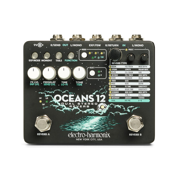 Electro Harmonix Oceans 12 Effektgerät E-Gitarre