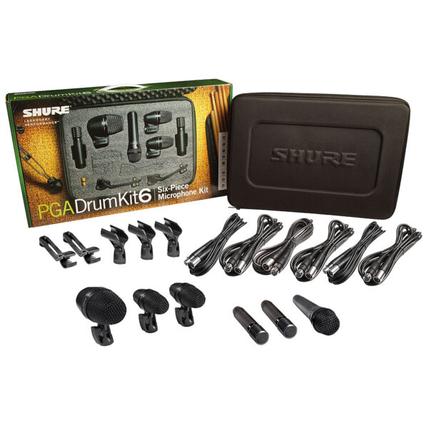 Shure PGADRUMKIT6 Mikrofon-Bundle