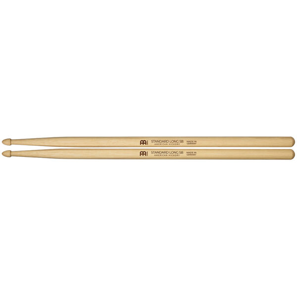 Meinl Standard 5B Long American Hickory Drumstick Drumsticks