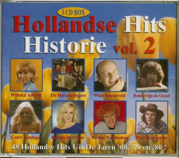 Various - Hollandse Hits - Historie Vol. 2 (3-CD)