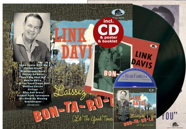 Link Davis - Laissez Les Bon-Ta-Ru-La (Let The Good Times Roll) (LP & CD