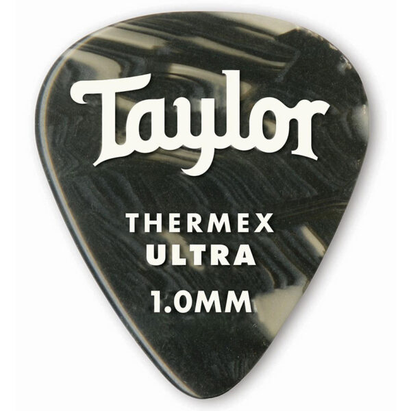 Taylor Thermex 351 Black Onyx 1.0mm (6Stk) Plektrum