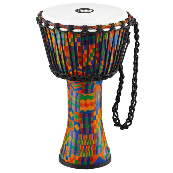 Meinl African 8" Rope Tuned Small Djembe PADJ2-S-F Kenyan Quilt Djembe