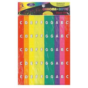 Boomwhackers BW-CNS1 Chroma Notes Stick-Ons Boomwhackers