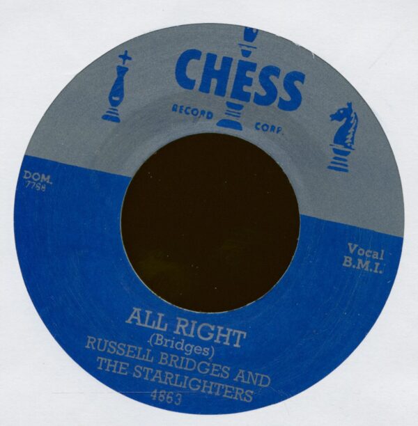 Russell Bridges & Jimmy Lee And Wayne Walker - All Right - Love Me (7inch