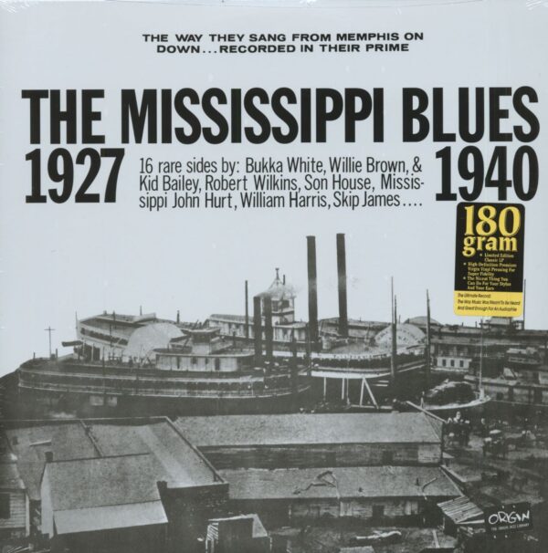 Various - The Mississippi Blues 1927-1940 (LP