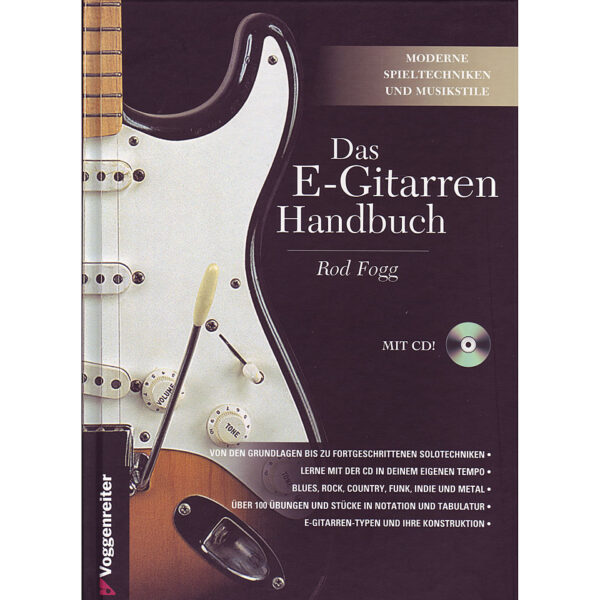 Voggenreiter Das E-Gitarren Handbuch Lehrbuch