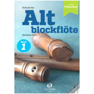 Holzschuh Schule für Altblockflöte 1 - Klavierbegleitung Lehrbuch