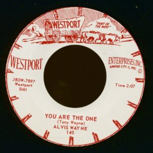 Alvis Wayne - You Are The One - Lay Your Head On My Shoulder (7inch