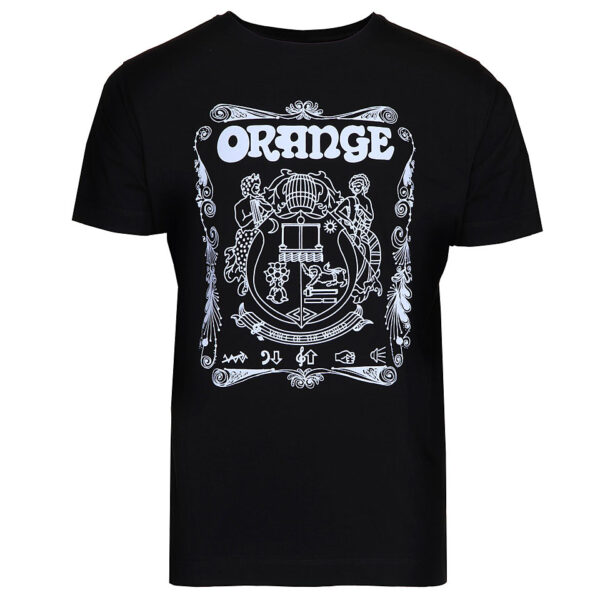 Orange T-Shirt Crest BLK XXL T-Shirt