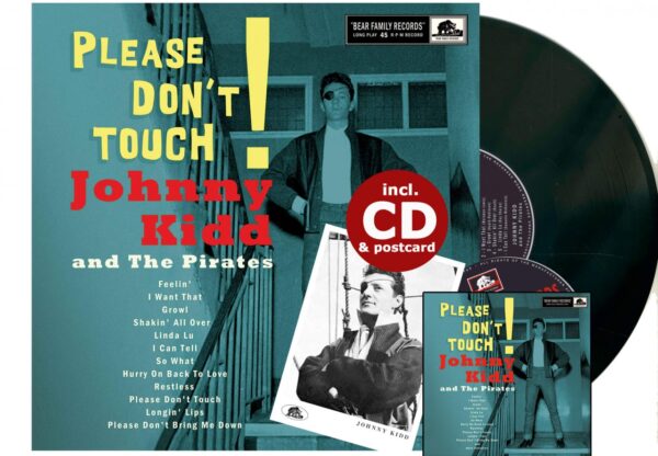 Johnny Kidd - Please Don't Touch! (LP & CD