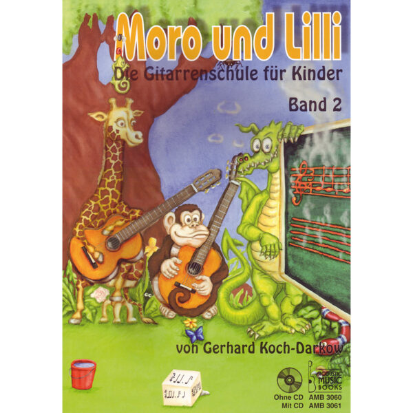 Acoustic Music Books Moro und Lilli Bd.2 + CD Lehrbuch