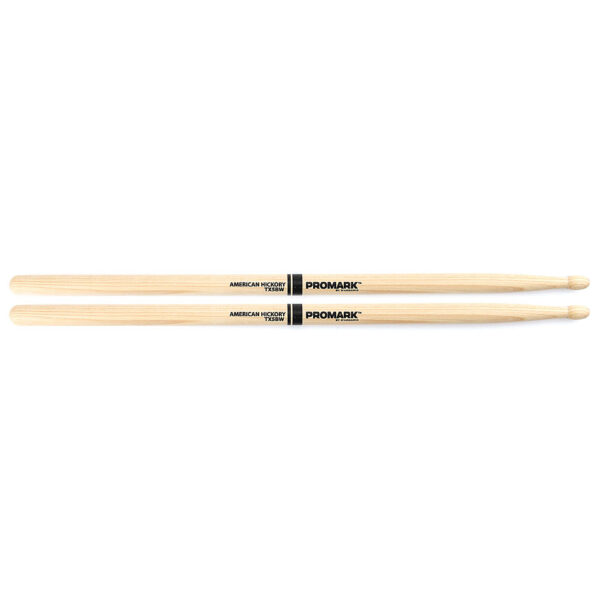 Promark Classic Forward Hickory 5B Oval Wood Tip Drumsticks