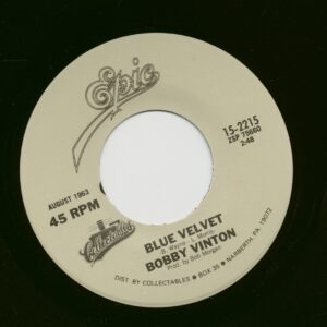 Bobby Vinton - Blue Velvet - Blue On Blue (7inch