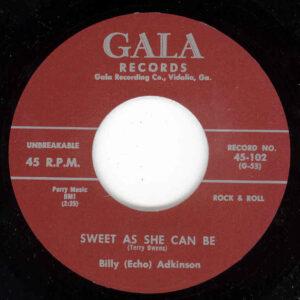 Billy Adkinson - Sweet As She Can Be - Sugar Lump (7inch