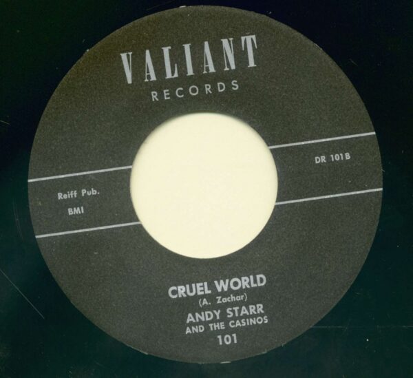 Andy Starr - Just A Walkin' - Cruel World (7inch