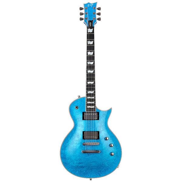 ESP Eclipse Custom Blue Liquid Metal E-Gitarre