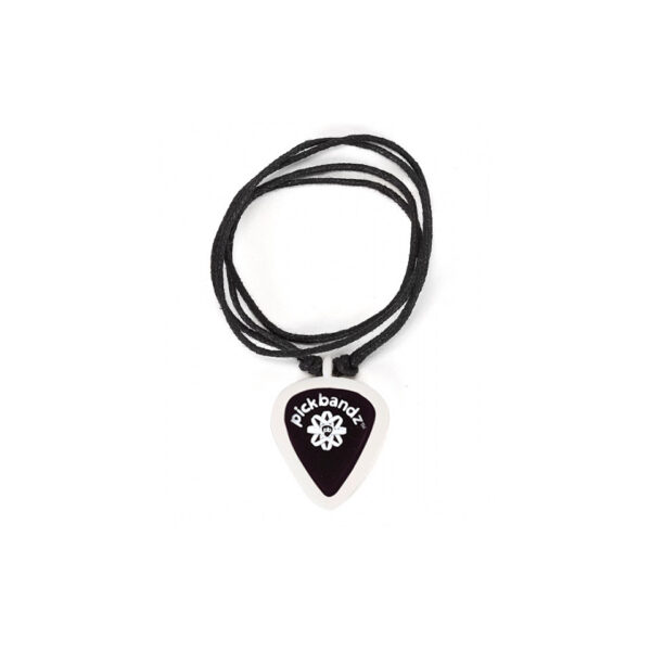 Pickbandz Guitar Pick Necklace Ghost White Plektrumhalter