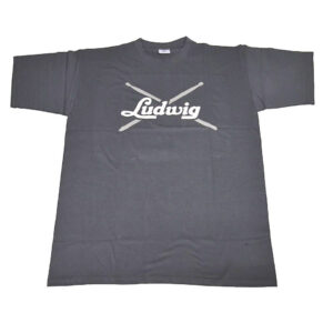 Ludwig Grey Sticks/Vintage Logo XS T-Shirt