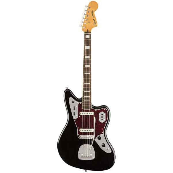 Squier Classic Vibe 70s Jaguar BLK E-Gitarre