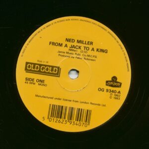 Ned Miller - From A Jack To A King - Do What You Do Do Well (7inch