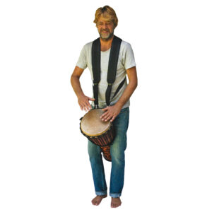 Terré Djembe Cross Belt black Tragegurt Drums