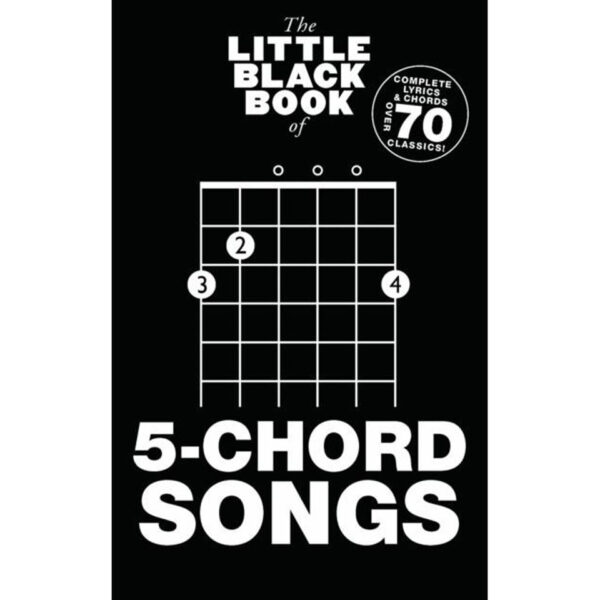 Music Sales The Little Black Book of 5-Chord Songs Songbook