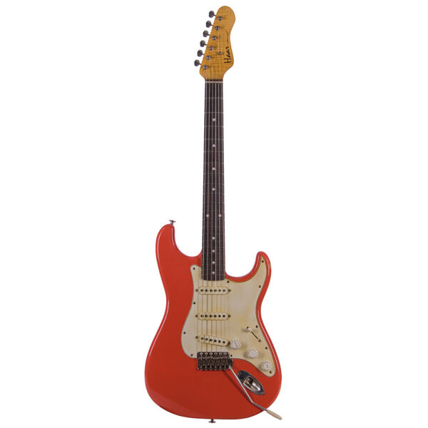 Haar Traditional S aged Fiesta Red E-Gitarre