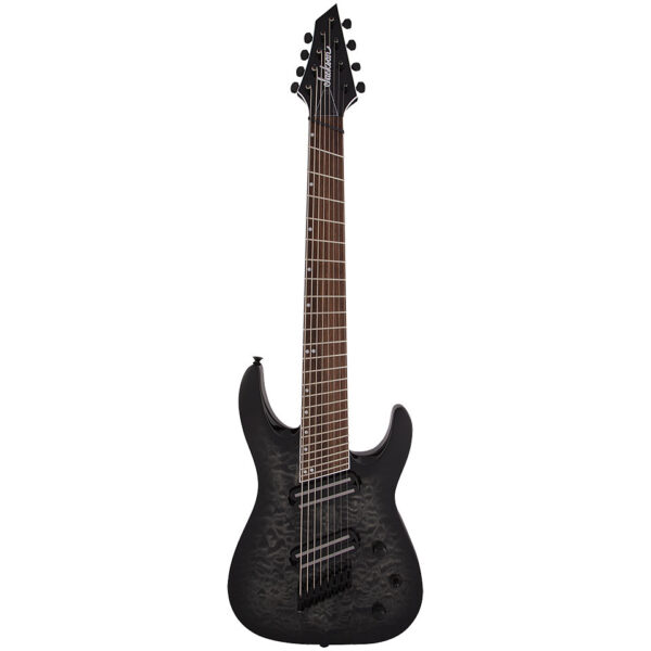 Jackson SLATX8 QM MS TR BLK BRST E-Gitarre