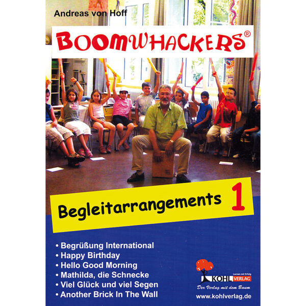 Kohl Boomwhackers Begleitarrangements Band 1 Lehrbuch