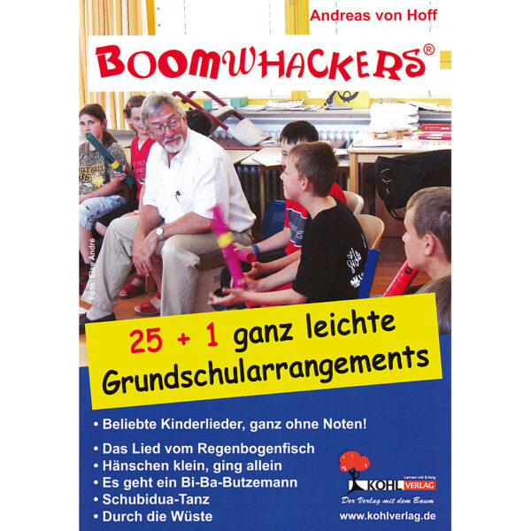 Kohl Boomwhackers 25+1 ganz leichte Grundschularrangements Lehrbuch