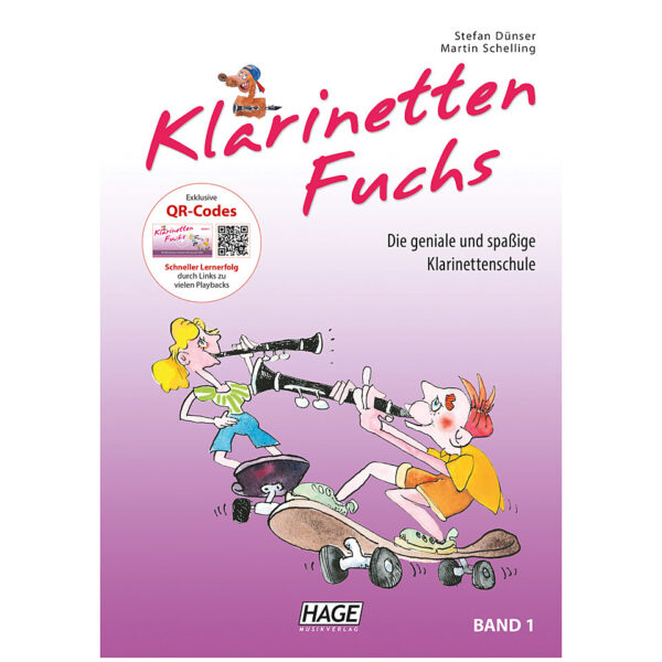 Hage Klarinetten-Fuchs Bd.1 Lehrbuch